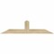 Ekena Millwork Portland Rough Sawn Timber Gable Bracket, Douglas Fir, 48"W x 12"H x 2"D x 4"F, 6/12 Pitch GBW048X12X0204POR00RDF - alternate 1